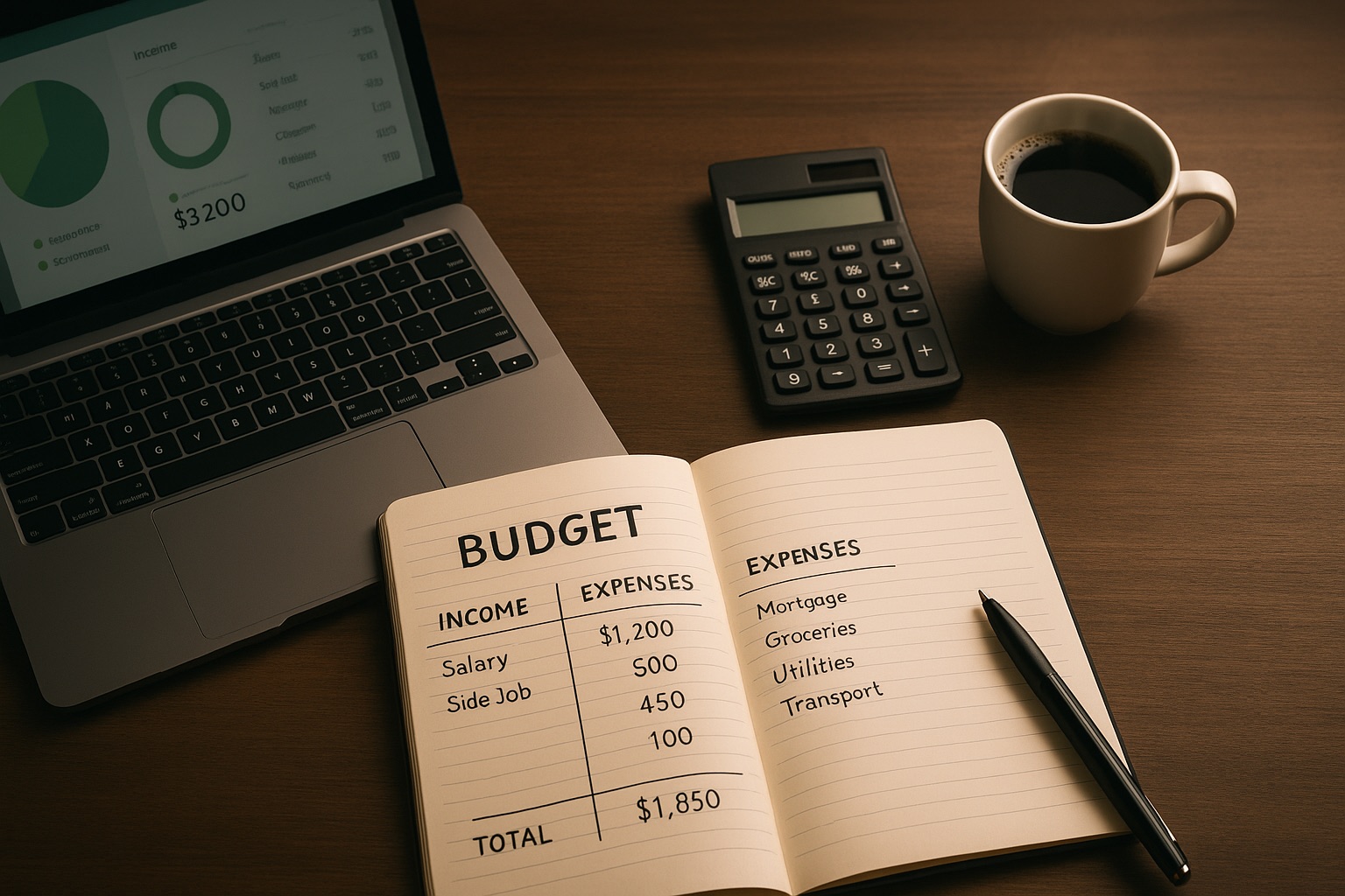 Budgeting illustration